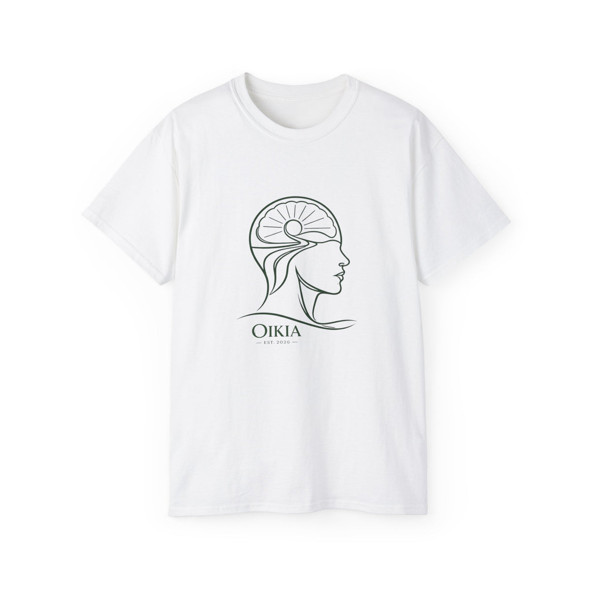 OIKIA — Emblem No. 2 | White & Sand & Navy
