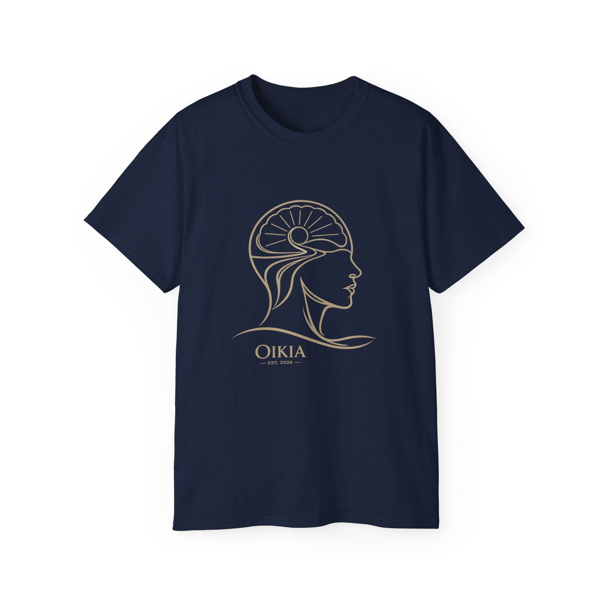 OIKIA — Emblem No. 2 | White & Sand & Navy