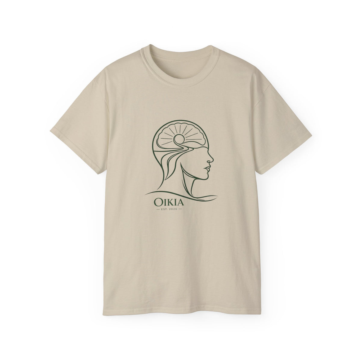 OIKIA — Emblem No. 2 | White & Sand & Navy