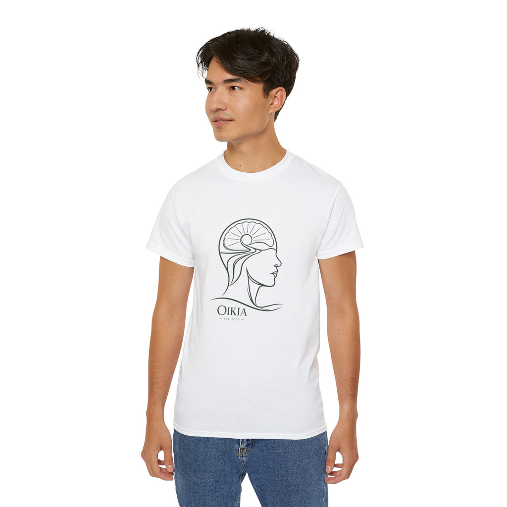 OIKIA — Emblem No. 2 | White & Sand & Navy